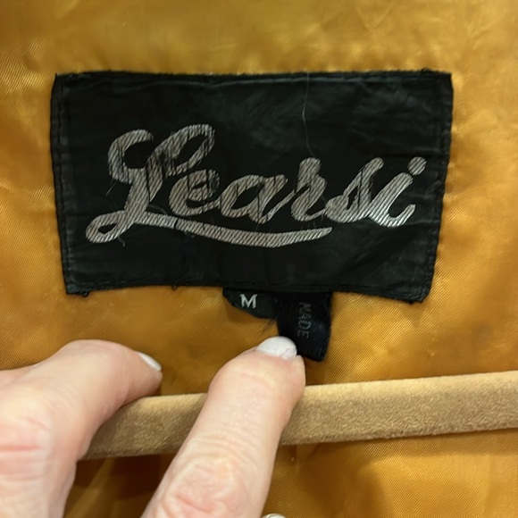 1970s Vintage Learsi Suede Fringe Western Jacket; Size M - Picture 3 of 11